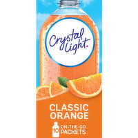 Crystal Light Classic Orange Naturally Flavored Powdered Drink Mix, 10 Each