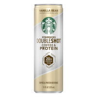 Starbucks Doubleshot Coffee& Protein Beverage, Vanilla Bean, 11 Ounce