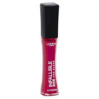 L'Oreal Infallible Lip Gloss, Pink Topaz 140, 0.21 Ounce