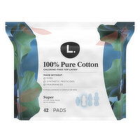 L. Ultra Thin Ultra Thin Pads with Wings, Super, 42 Each