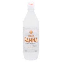 Acqua Panna Spring Water, Natural, Toscana, 23 Ounce