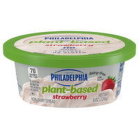 Philadelphia Spread, Dairy-Free, Plant-Based, Strawberry, 8 Ounce