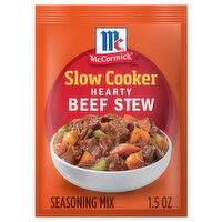 McCormick Slow Cooker Hearty Beef Stew Seasoning Mix, 1.5 Ounce