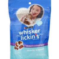 Whisker Lickin's Cat Treats, Chicken & Seafood Flavors, 6.5 Ounce