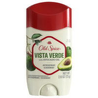 Old Spice Antiperspirant/Deodorant, Vista Verde with Avocado Oil, 2.6 Ounce