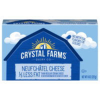 Crystal Farms  Cheese, Neufchatel, 8 Ounce