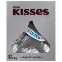 Kisses Milk Chocolate, Solid, 1.45 Ounce