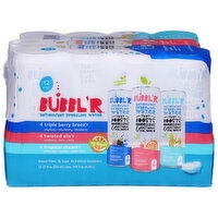 Bubbl'r Sparkling Water, Antioxidant, Triple Berry Breez'r/Twisted Elix'r/Tropical Dream'r, 12 Each