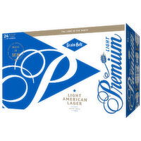 Grain Belt Premium Light, Light American Lager, 24 Each