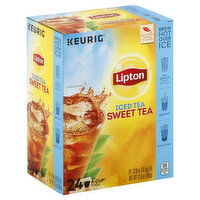 Lipton Iced Tea, Sweet, K-Cup Pods, 24 Each