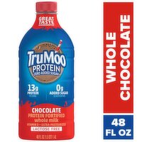 TruMoo Protein Whole Chocolate Milk, 48 Fluid ounce