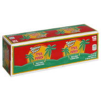 Tahitian Treat Soda, Fruit Punch Flavored, 12 Each