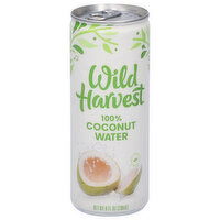 Wild Harvest 100% Coconut Water, 8 Fluid ounce