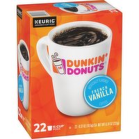 Dunkin' Donuts Coffee, French Vanilla, 8.14 Ounce