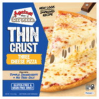 Against the Grain Pizza, Thin Crust, Three Cheese, 11 Ounce