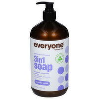 Everyone Soap, 3 in 1, Lavender + Aloe, 32 Fluid ounce