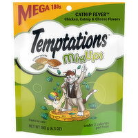 Temptations Treats for Cats, Catnip Fever, MixUps, Mega, 6.3 Ounce