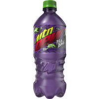 Mountain Dew Pitch Black Soda, 20 Ounce