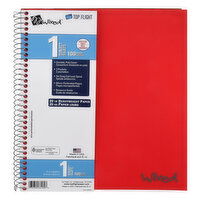 Top Flight Wired Subject Notebook, College Ruled, 100 Sheets, 1 Each