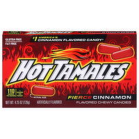 Hot Tamales Chewy Fierce Cinnamon Candies, 4.25 Ounce