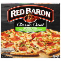 Red Baron Pizza, Supreme, Classic Crust, 23.45 Ounce