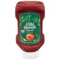 Wild Harvest Ketchup, Organic, 20 Ounce