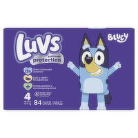 Luvs Platinum Protection Platinum Protection Baby Diapers, Size 4, 84 Each