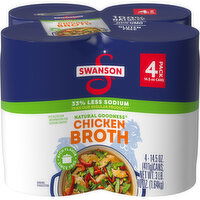 Swanson® Natural Goodness® Natural Goodness Lower Sodium Chicken Broth, 58 Ounce