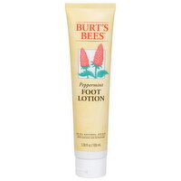 Burt's Bees Foot Lotion, Peppermint, 3.38 Fluid ounce