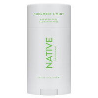 Native Deodorant, Cucumber & Mint, 2.65 Ounce