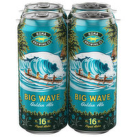 Kona Brewing Golden Ale Big Wave Single, 16 Fluid ounce