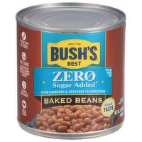 Bush's Best Baked Beans, Zero Sugar Added, 15.8 Ounce