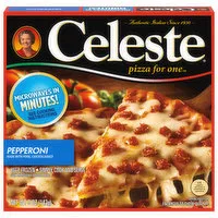 Celeste Pizza for One Pizza, Pepperoni, 5 Ounce