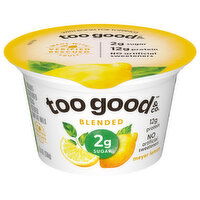 Too Good & Co. Yogurt, Meyer Lemon, Blended, 5.3 Ounce