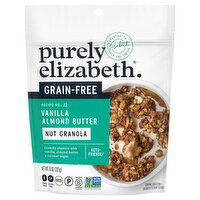 Purely Elizabeth Grain-Free Recipe No. 12 Vanilla Almond Butter Nut Granola, 8 Ounce