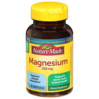 Nature Made Magensium, 250 mg, Softgels, 90 Each