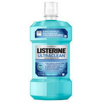 Listerine Antigingivitis / Antiplaque Cool Mint Mouthwash, 1 Litre