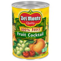 Del Monte 100% Juice Fruit Cocktail, 15 Ounce