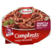 Hormel Compleats Spaghetti & Meat Sauce, 7.5 Ounce