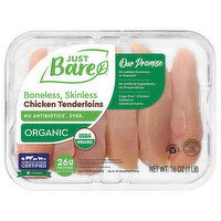 Just Bare Organic Boneless Skinless, 16 Ounce