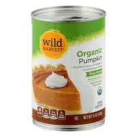 Wild Harvest Pumpkin, Organic, 15 Ounce