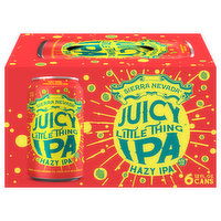 Sierra Nevada Juicy Little Thing Beer, Hazy IPA, 6 Each