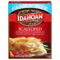 Idahoan Casserole, Homestyle, Scalloped, Family Size, 7.34 Ounce