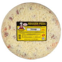 Heggies Pizza Pizza, Thin Crust, Sausage, 24 Ounce