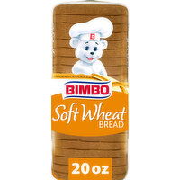 Bimbo Wheat Bread, 20 oz, 20 Ounce