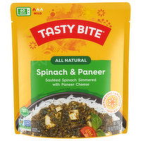 Tasty Bite Spinach & Paneer, All Natural, 10 Ounce