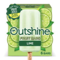 Outshine Outshine Lime Frozen Fruit Bars, 6 Count, 6 Each