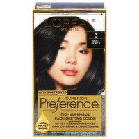 Superior Preference 3 Soft Black Permanent Haircolor, 1 Each