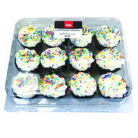 Cub Bakery Chocolate Cupcakes 12 Ct
White Bttrcrm/Mlti Spry/Sprnkl, 1 Each