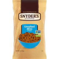 Snyder's of Hanover® Unsalted Mini Pretzels, 12 Ounce